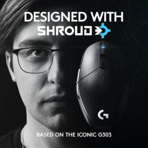 موس Logitech G303 Shroud Edition
