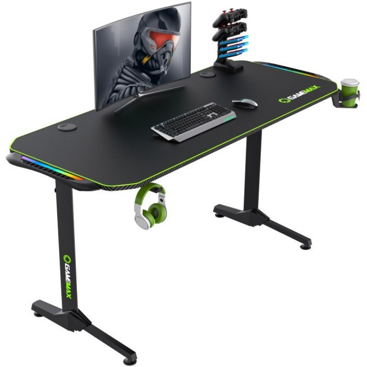 میز گیمینگ گیم مکس Gamemax D140 Carbon RGB - Image 3